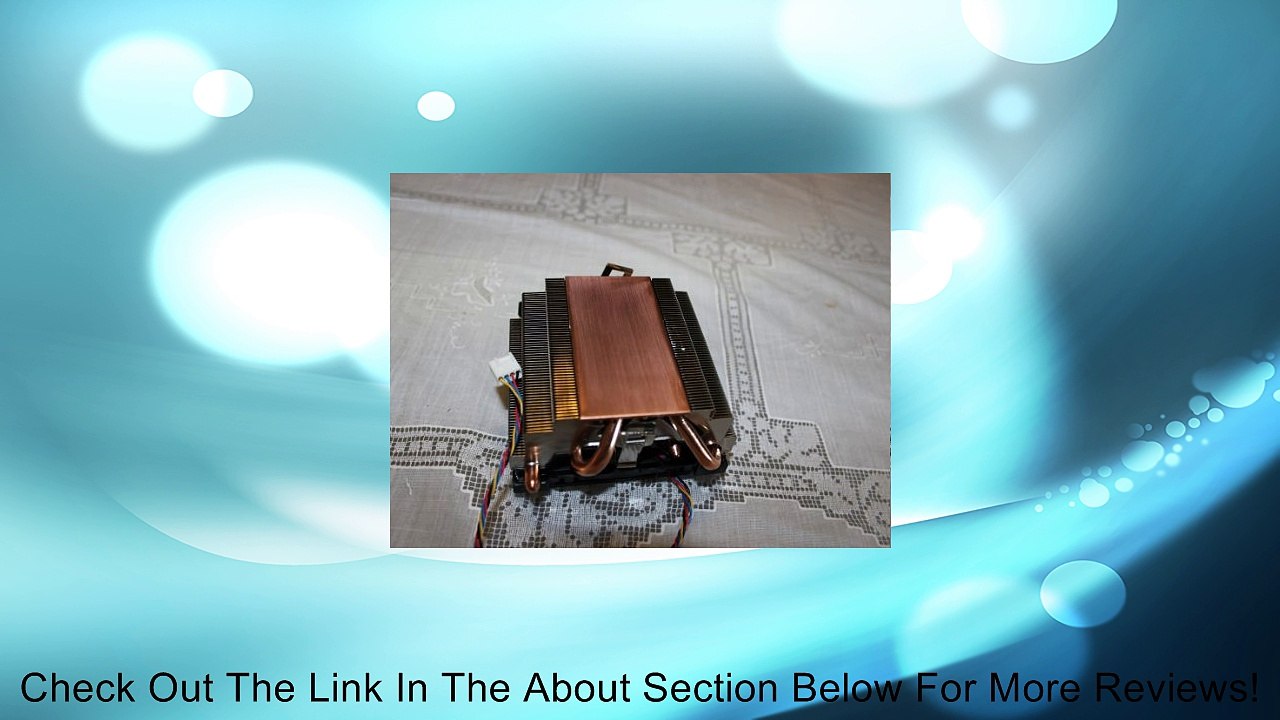 AMD Socket AM3+/AM3/AM2+/AM2/FM1/1207/939/940/754 Copper Base/Aluminum Heat Sink & 2.75" Fan w/Copper Heatpipes & 4-Pin Review