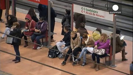 Grève ferroviaire en Espagne pour le week-end de Noël