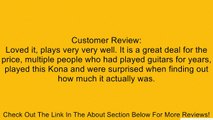 Kona K1 Acoustic Dreadnought Cutaway Guitar in Natural Satin Finish Review