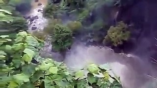 Family drowned in a water fall LIVE