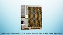 18pcs Bath Rug Set LEOPARD BROWN Bathroom Rug Shower Curtain Mat / Rings Towel Set Review