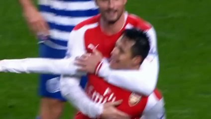 Arsenal vs QPR 2-1 All Goals and Highlights 26_12_2014