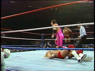 Hart Foundation vs Tito Santana & Dan Spivey, Saturday Night's Main Event X (14.03.1987)