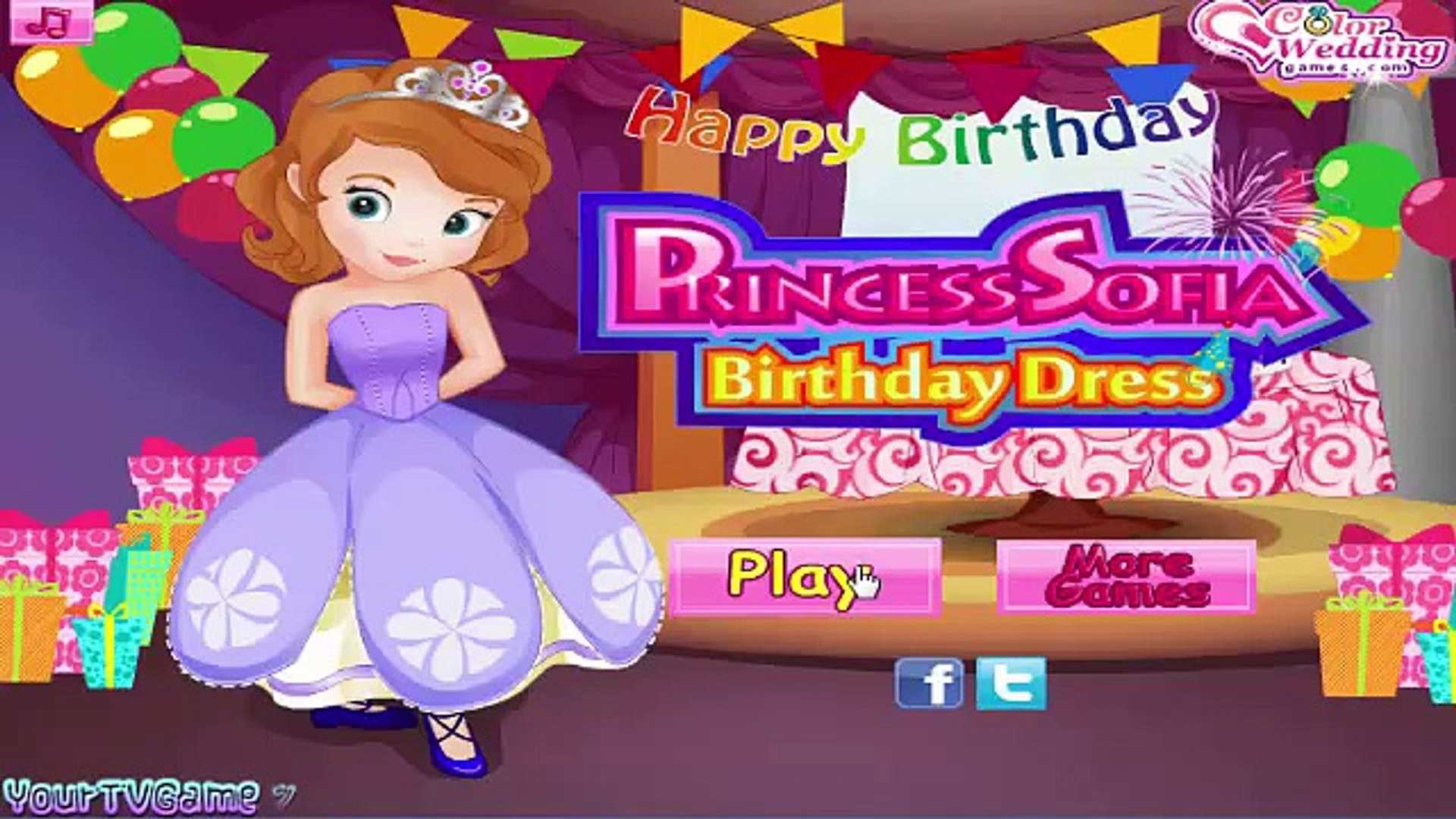princess sofia birthday dress