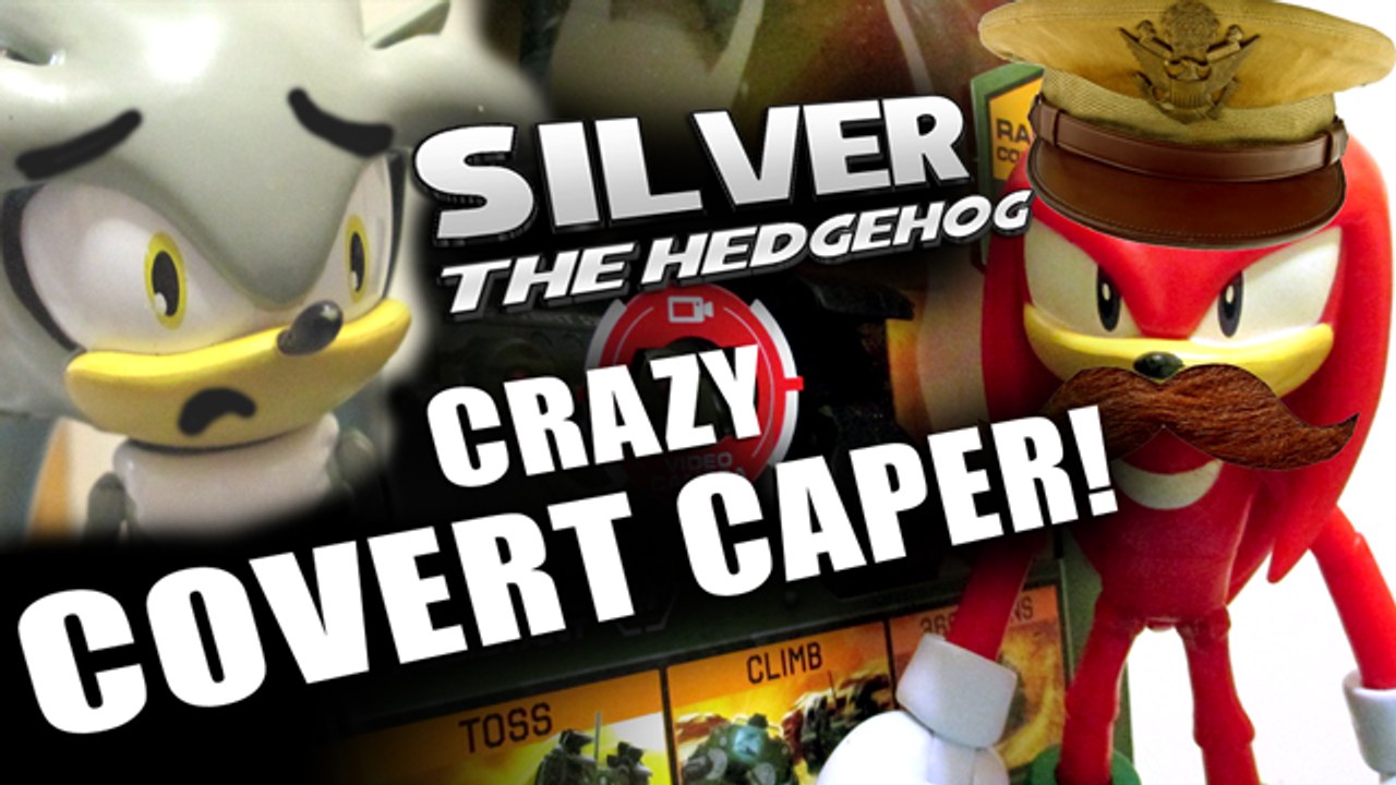 Silver The Hedgehog - Crazy Covert Caper - Feat. Video Recon Bot by JAKKS PACIFIC