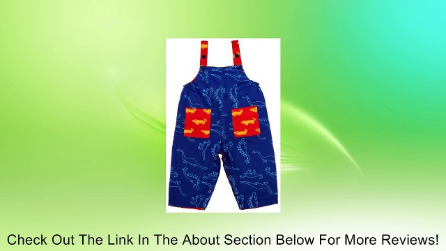 Back From Bali Boys Baby & Toddler Reversible Overall Jumpsuit 100% Cotton Twill Review