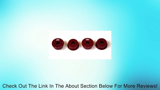 Blox Racing BXSS-20614-RD Red Steering Rack Rigid Bushing Kit for Honda S2000 Review