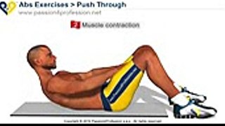 Push through abs  Home Workout