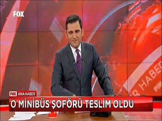Horoncu Minibüs Şoförü teslim oldu ehliyetine el konuldu