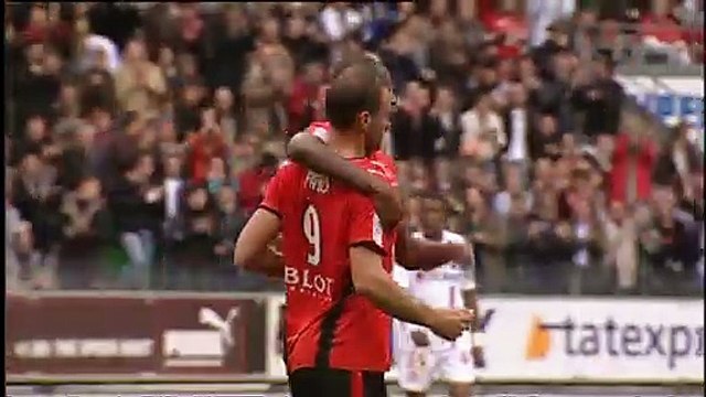 05/10/08 : Mickaël Pagis (17') : Rennes - Lyon (3-0)