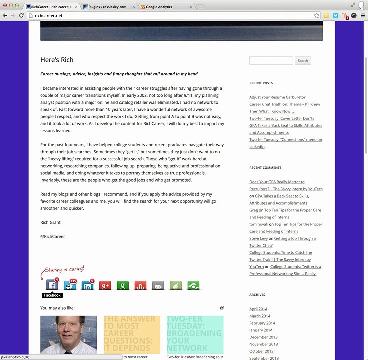 How to Quickly Add Google Analytics to Your WordPress Website 2014 Tutorial (step by step)