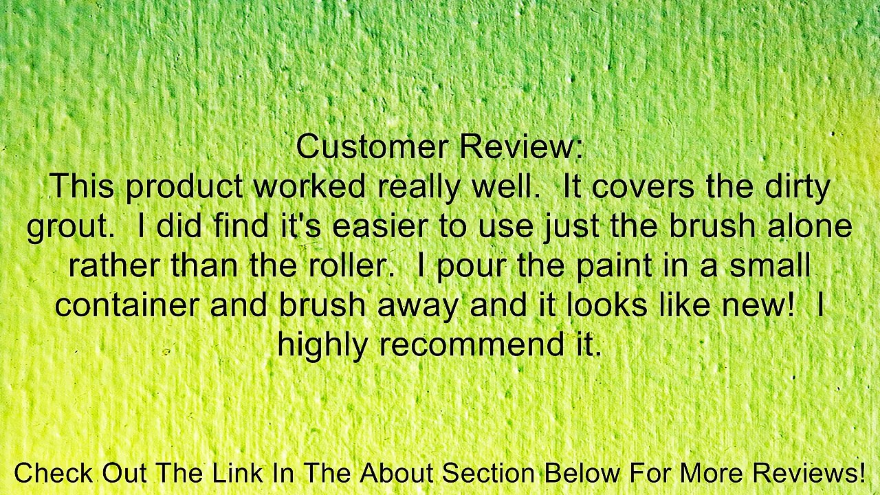 Grout Finish Tan Review