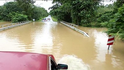 Enormes inundaciones en Malasia