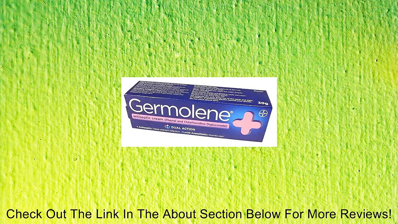 Germolene Antiseptic Cream with Local Anaesthetic 30g(pack of 2) Review