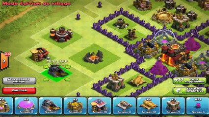 Village X Efficace + Perfectionnement d'un Village  Clash of Clans