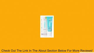Coola Mineral Sunscreen Unscented SPF 20 for the face Review