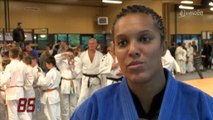 Julie Decosse au Judo Club Herbretais