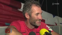 La Route du Rhum : Interview de Jérémie Beyou à son arrivée