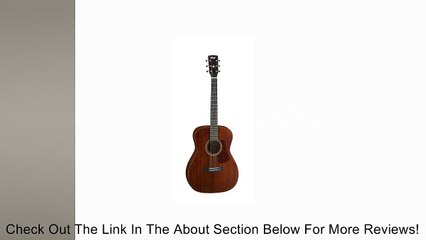 Cort L450C-Ns Acoustic Grand Concert Guitar, Mahogany Review