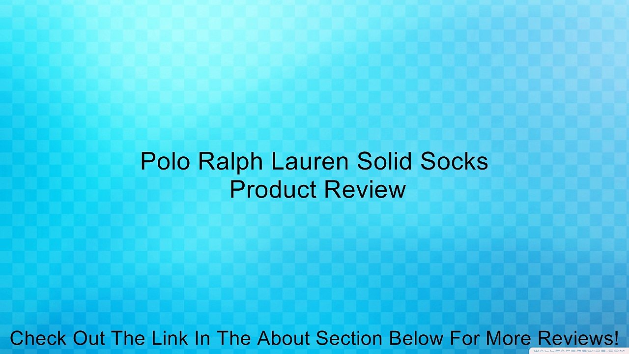 Polo Ralph Lauren Solid Socks Review