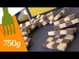 Recette des Sablés damiers vanille-chocolat - 750 Grammes