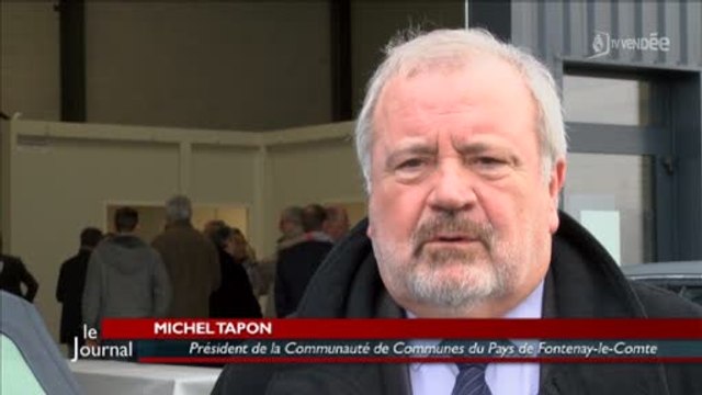 Inauguration d’un hôtel d’entreprises à Fontenay-le-Comte