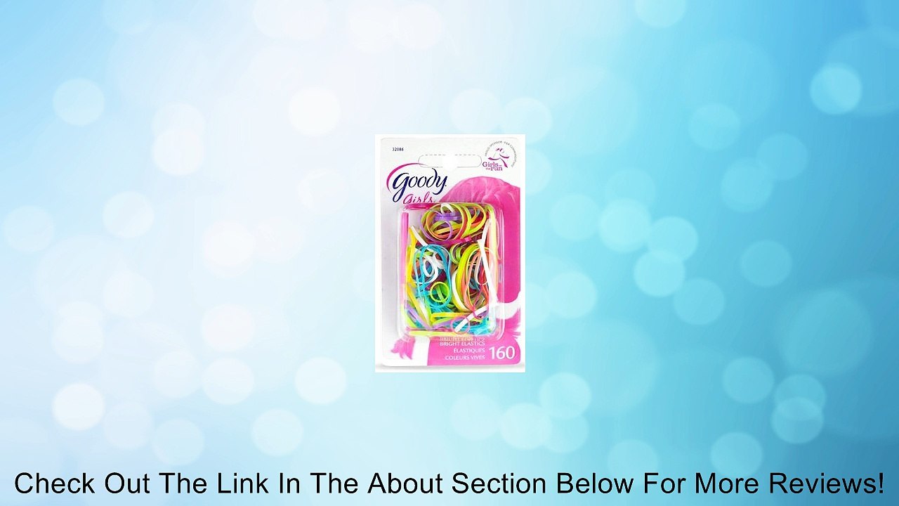 Goody Girls Ouchless Polybands Latex Elastics Assorted Colors 160 Count Item #32086 Review