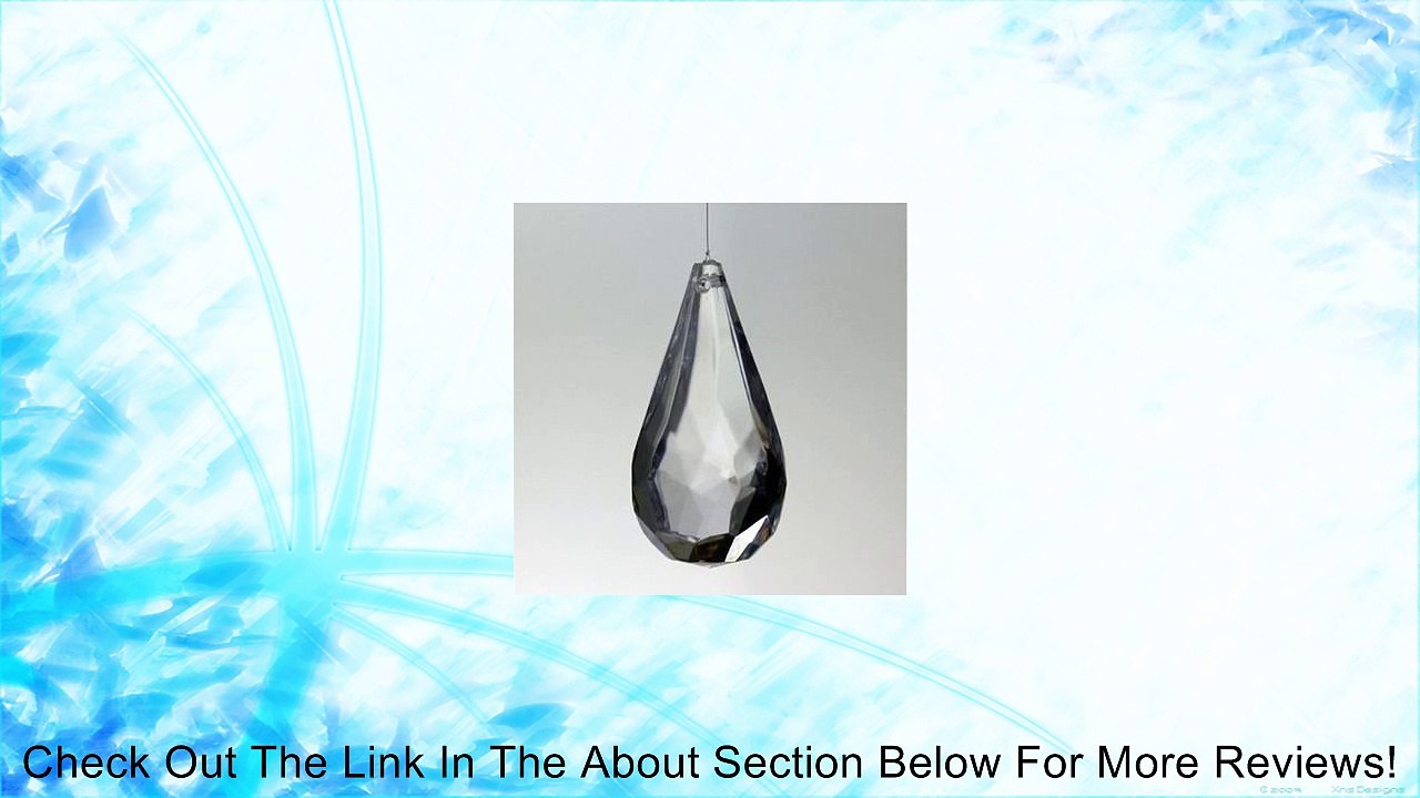 Iparty123 Hanging Acrylic Crystal 1.75" Rain Drop Tear Drop Like Diamond Wedding 37-piece Review