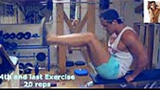 Effective Abdominal Sixpack Workout  21yo Natural Bodybuilder