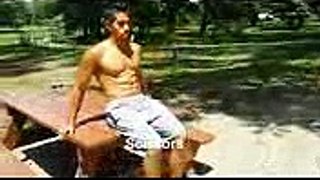 Outdoor Six Pack Abs Workout in Central Park