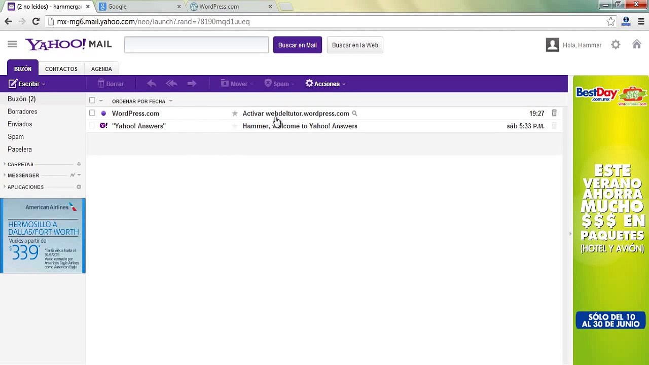 Crear un sitio web gratis con wordpress