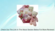 My Little Flutterby Pink Baby Girl Gift Basket with Teddy Bear Review