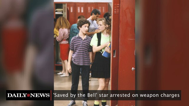 'Saved by the Bell' Star Arrested on Weapon Charges