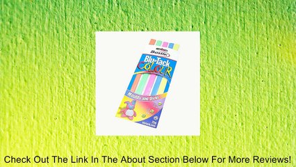 Bostik Blu-Tack Reusable Adhesive: 75g, 5 strips- orange, green, pink, blue & yellow / Assorted (Orange, Green, Pink, Blue & Yellow) Review