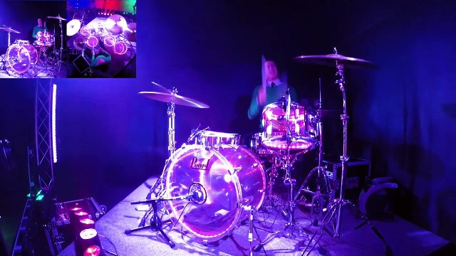 Trans-Siberian Orchestra Style Cover - Drums Only View - Miraculum