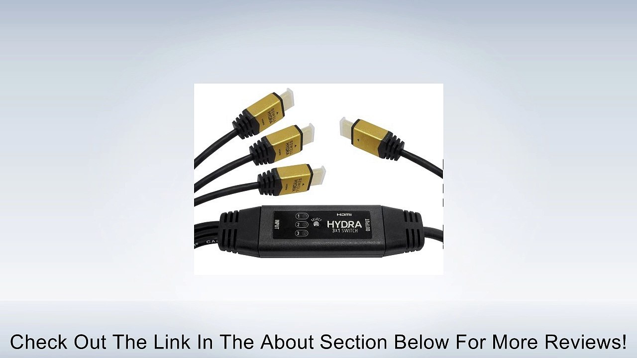 Sewell Hydra 3x1 HDMI Cable Switch Review
