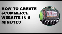 How To Create eCommerce Website In 5 Minutes Using Wordpress