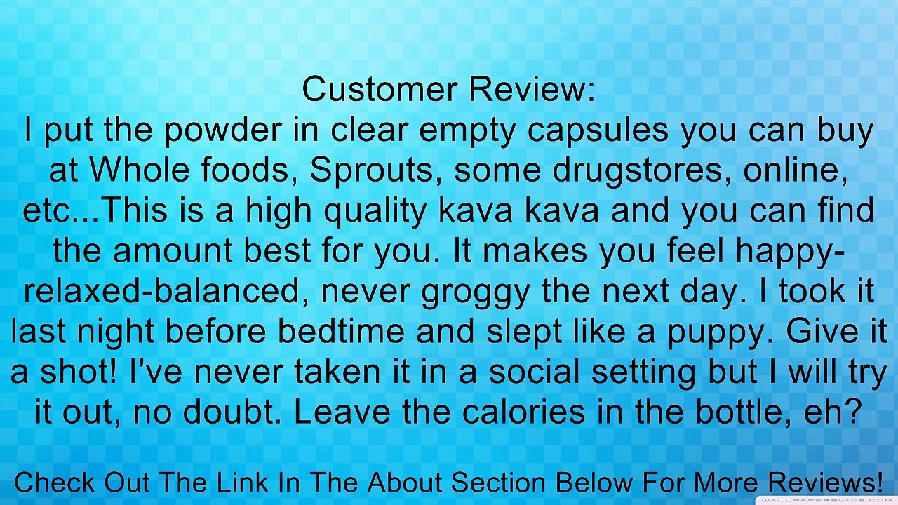 Kaviar 30% Kavalactones - 28 grams Review