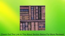 Wallpaper Designer Library Bookshelves Brown Green Red Gold & Black Blue Review