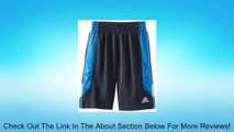 adidas Big Boys' Youth Pro Model Short, Black/University Red/White, Small Review