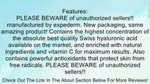 Year-End Deals 180 Cosmetics Pure Swiss, Hyaluronic Acid Serum   Vitamin C - THE VERY BEST hyaluronic acid skincare line in the world - For smooth, plump, younger looking skin - Anti Aging, Anti Wrinkle, Instant Lift Solution - Formulated to smooth, stren