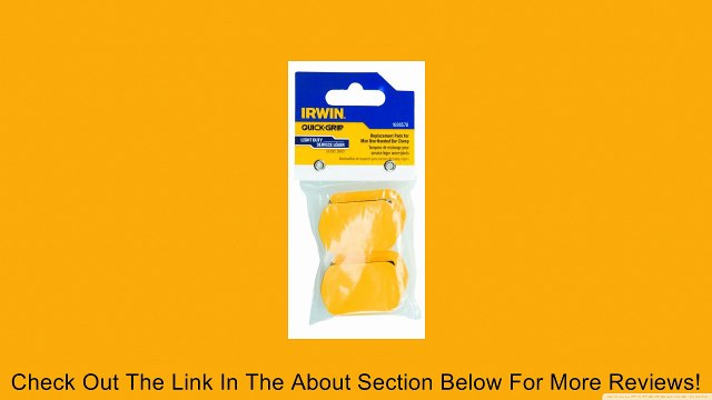 Irwin Tools 1826578 Quick-Grip Replacement Pads for Mini Clamps, 4-Pack Review
