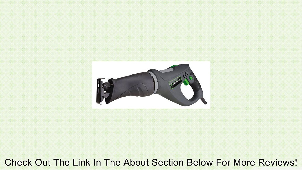 Genesis GRS550 5.5 Amp Reciprocating Saw, Grey Review