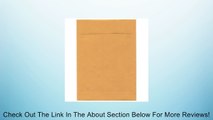 6 1/2 x 9 1/2 Brown Kraft Open End Envelopes - 100 envelopes per pack Review