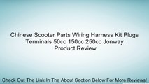 Chinese Scooter Parts Wiring Harness Kit Plugs Terminals 50cc 150cc 250cc Jonway Review