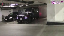 Exclu Vidéo : Kim et Kanye, même dans un parking on ne les laisse pas tranquille !