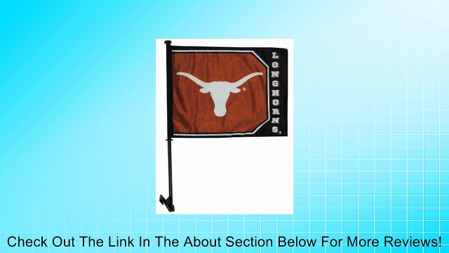 NCAA Texas Longhorns Car Flag Review