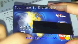 2015 new Receiving & Activating Payoneer Prepaid Debit Master Card