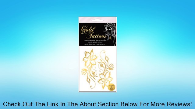 Skin Art Gold Temporary Tattoos Review