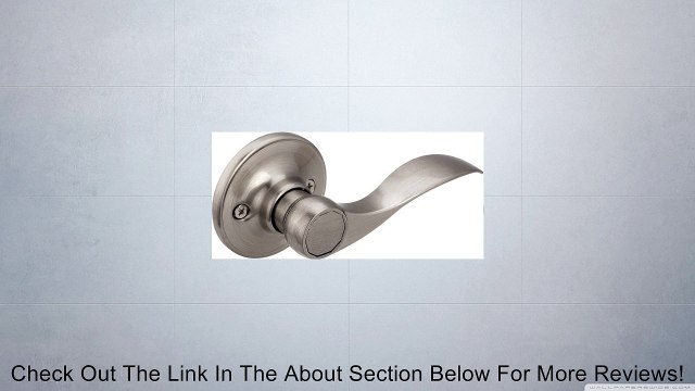Legend 809152 Wave Style Handle Dummy Leverset, US15 Satin Nickel Finish Review